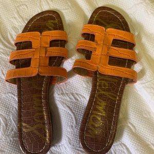 Orange Sam Edelman Sandals